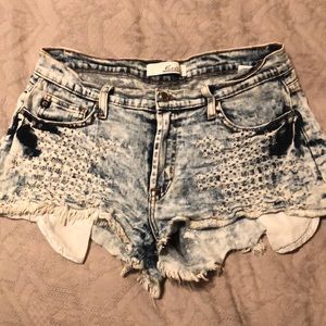 Kancan Acid Wash shorts size 29